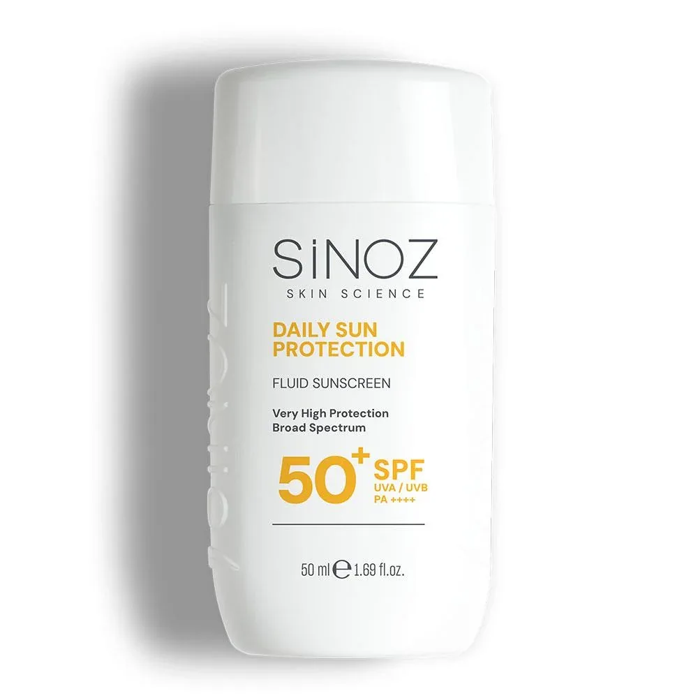 واقي شمس سائل شفاف للاستعمال اليومي SPF50+ سعة 50 مل