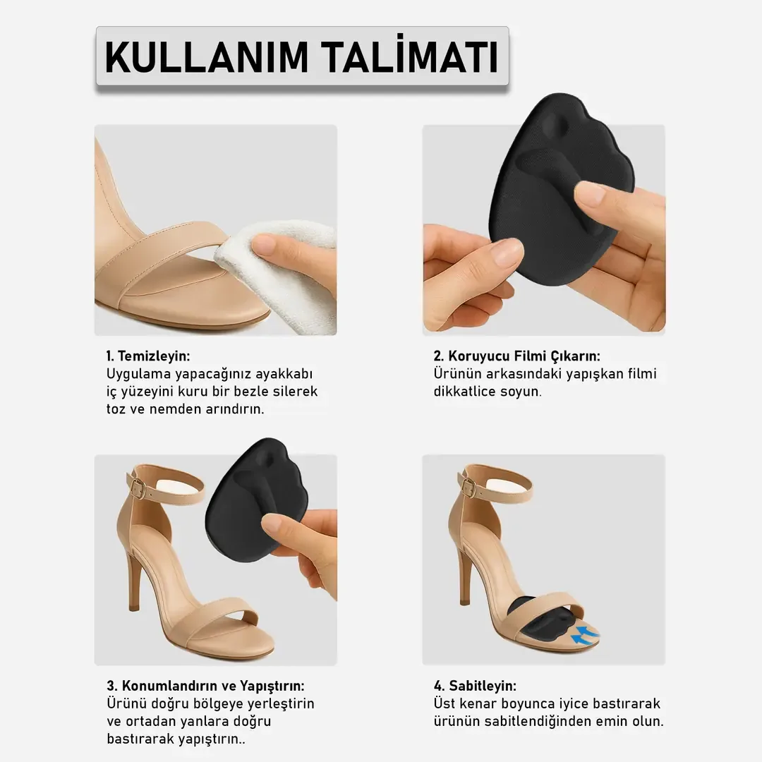 وسادة أمامية لتصغير مقاس الحذاء - صورة 4