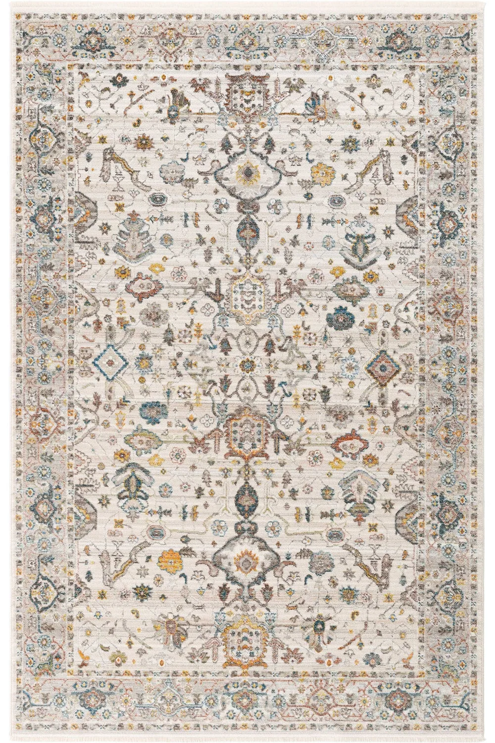 سجادة ممرات بتصميم فينتاج من البوليستر - 80×300 سم - صورة 2