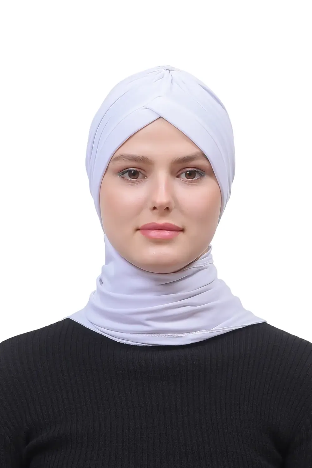 بونيه بتاج لؤلؤ وشريط جانبي