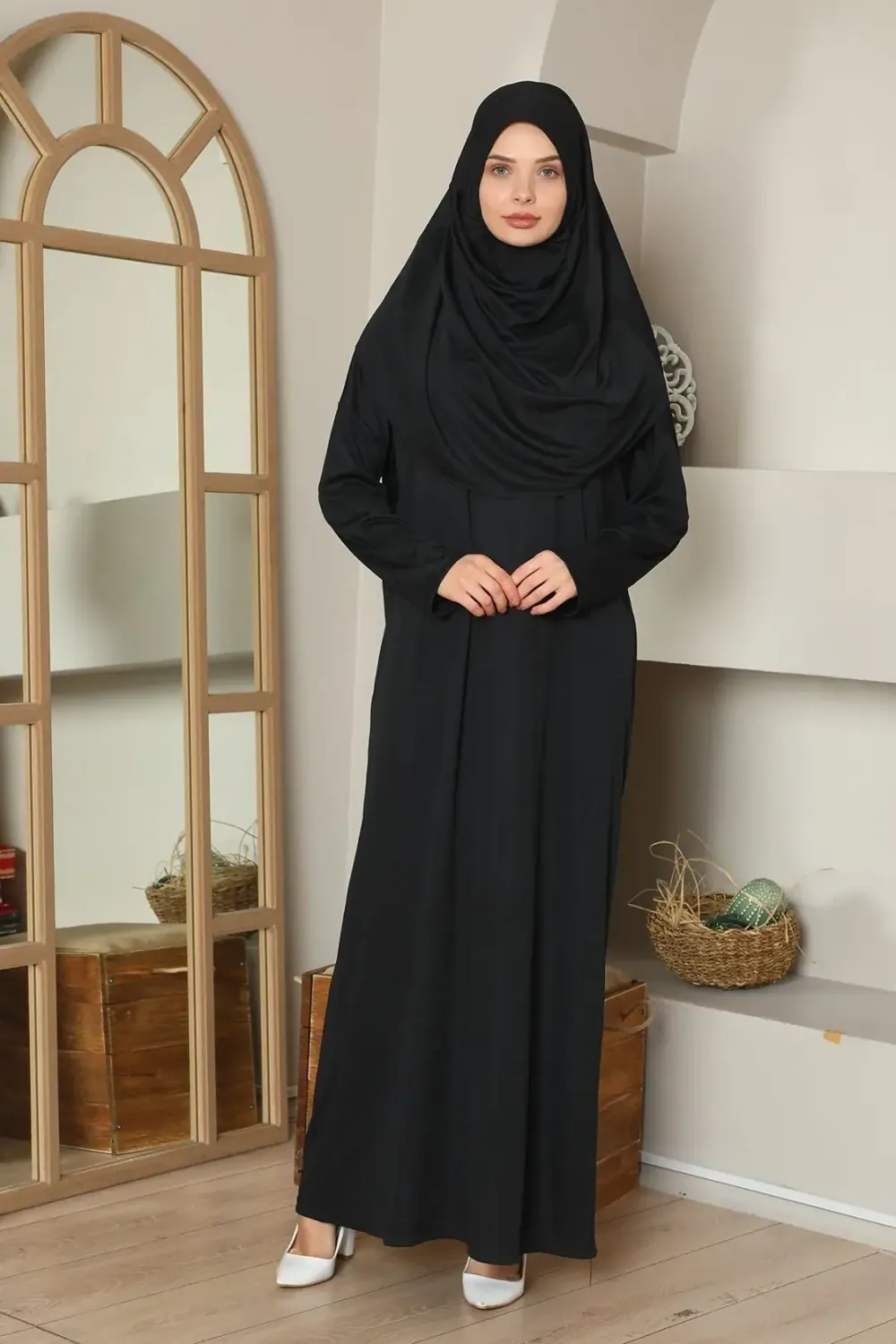 فستان صلاة طويل بقطعة واحدة - صورة 3