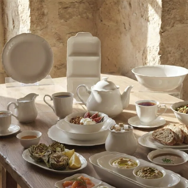 صحن قارب كبير من البورسلين 33.5 سم - صورة 4