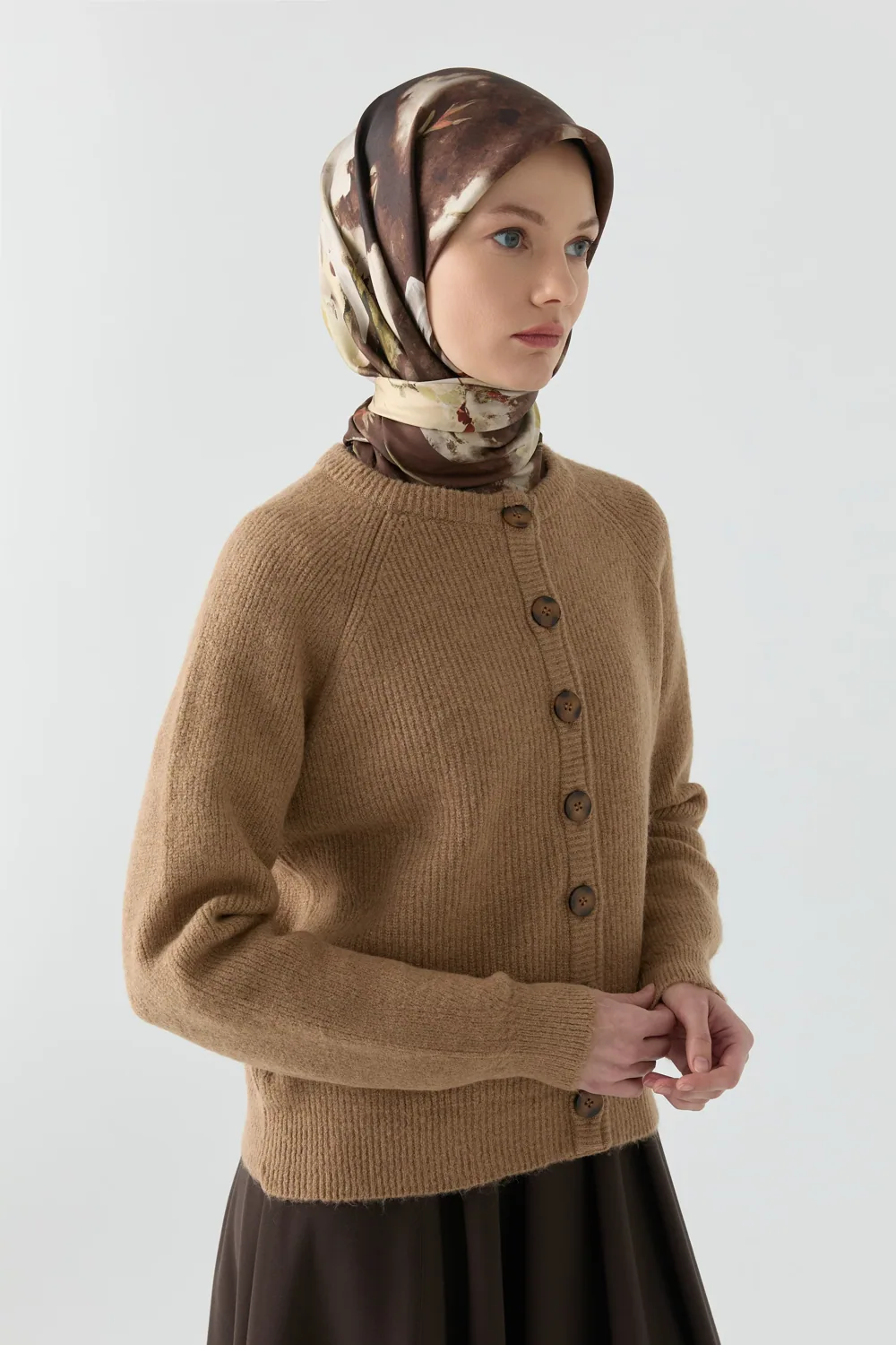 كارديغان بأكمام راغلان بيج - صورة 2