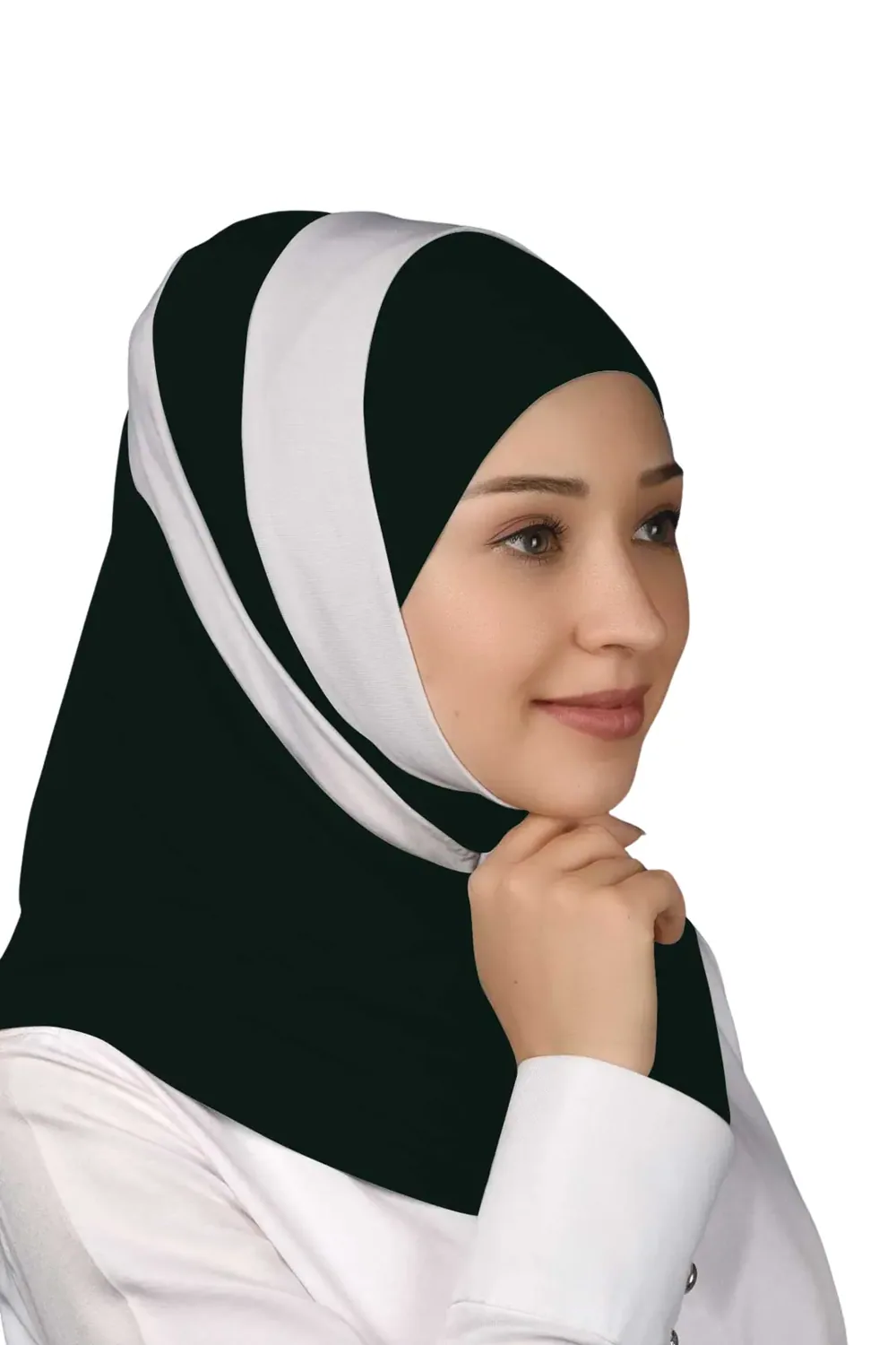 حجاب جاهز بلونين