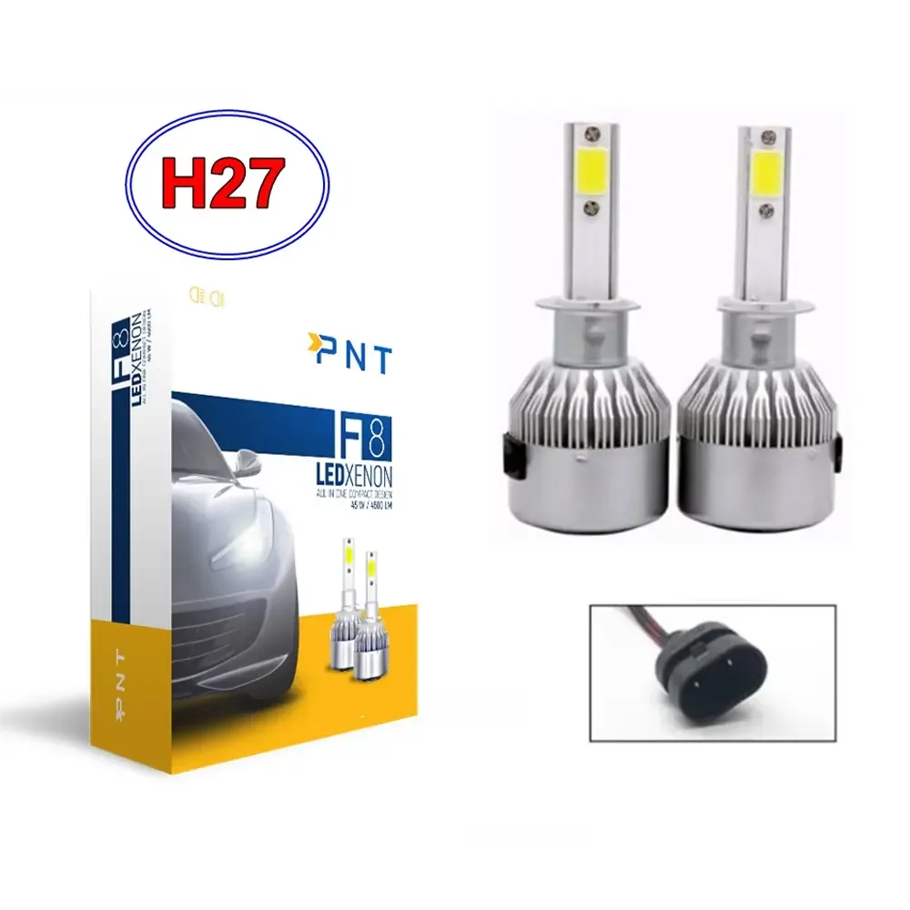 لمبة إضاءة أمامية LED قاعدة H27 12 فولت