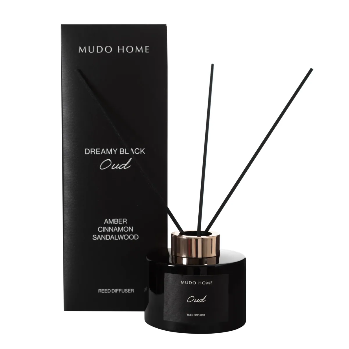 معطر جو بأعواد 150 مل بعبير العود الأسود