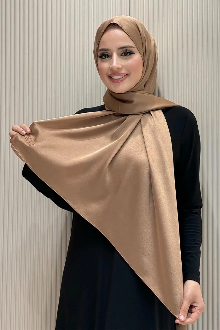 شال ساتان سادة فيزون