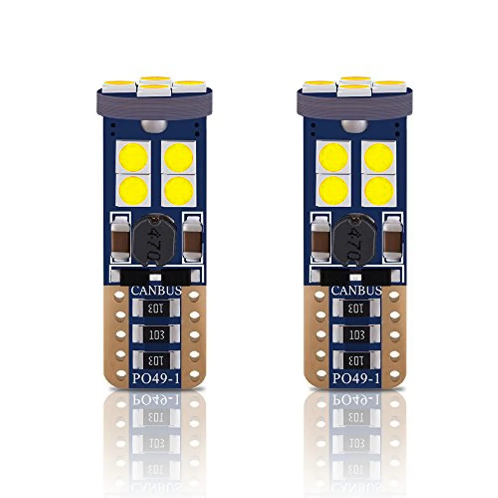لمبة LED T10 ضوء أبيض