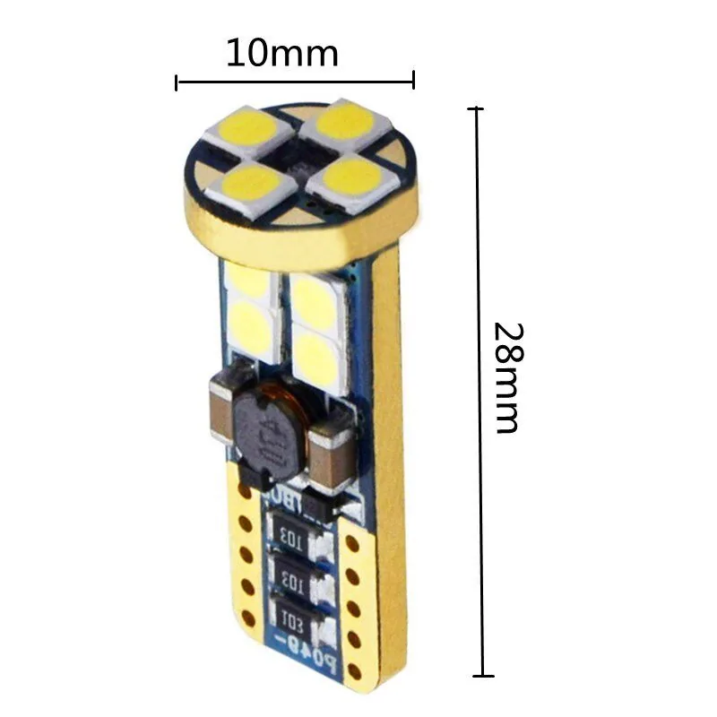 لمبة LED T10 ضوء أبيض - صورة 2