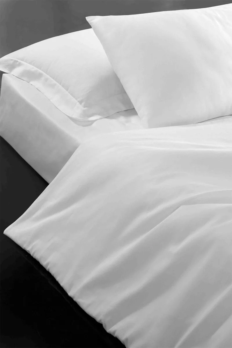 شرشف فندقي فردي ساتان 180×280 سم 120 خيط - صورة 3