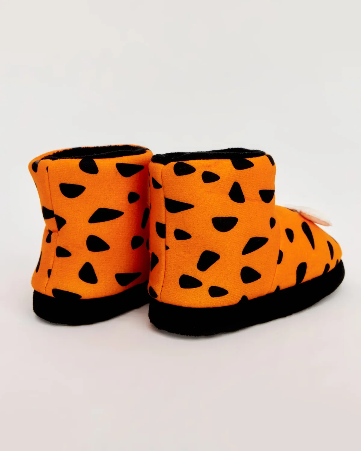 بوت منزلي برتقالي مرقط بعينين وأذنين للأطفال - صورة 3