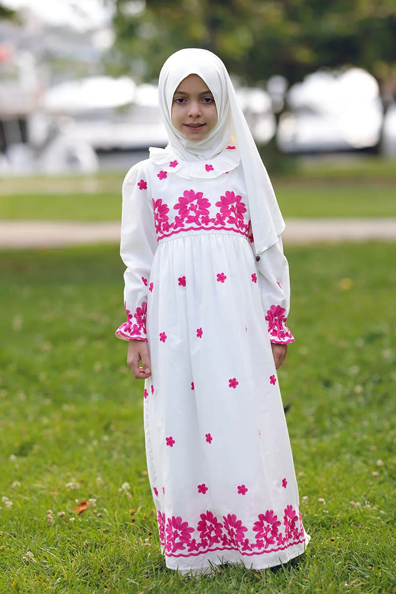 فستان بنات محتشم - صورة 3