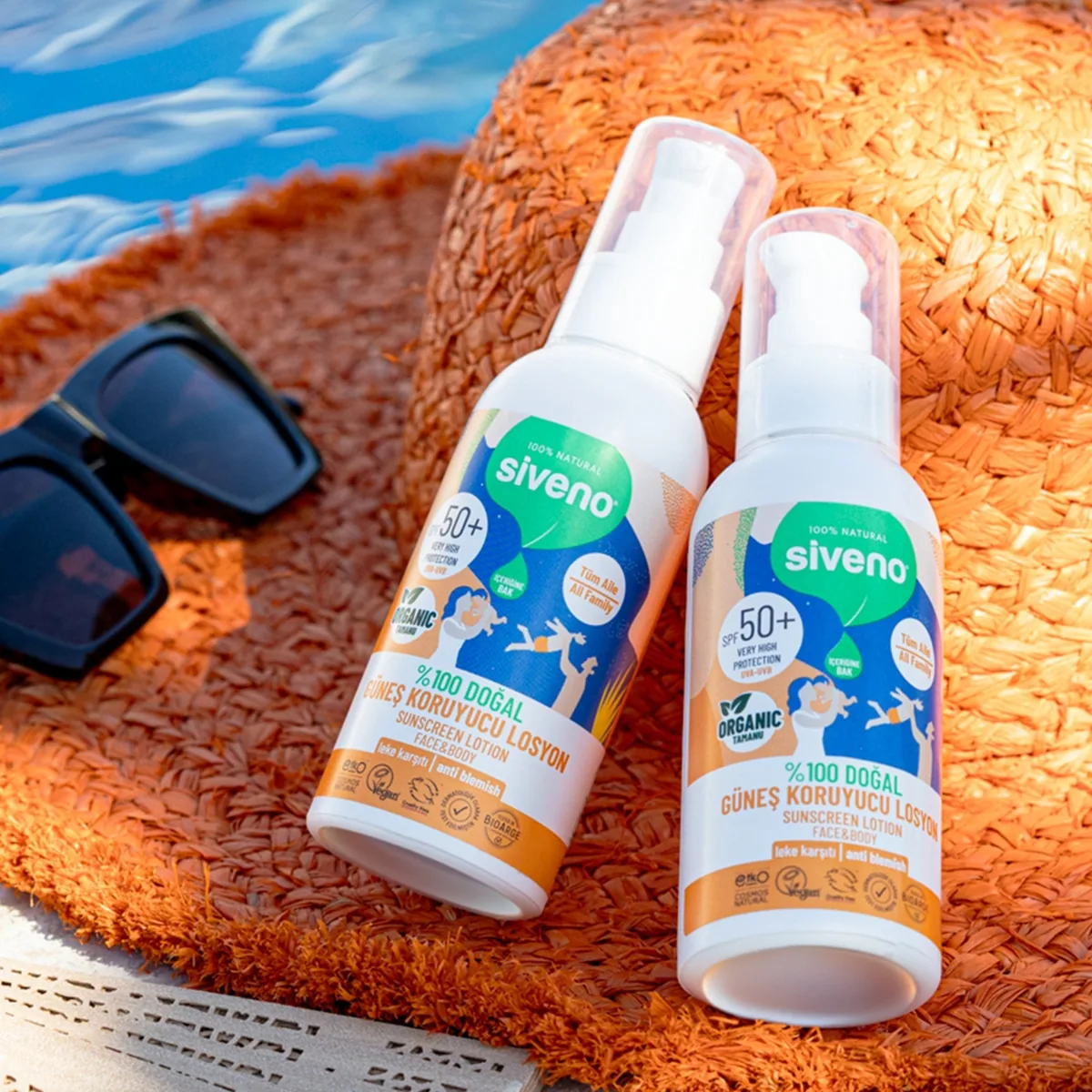 لوشن واقٍ من الشمس للعائلة بزيت التامانو SPF50 سعة 100 مل - صورة 2