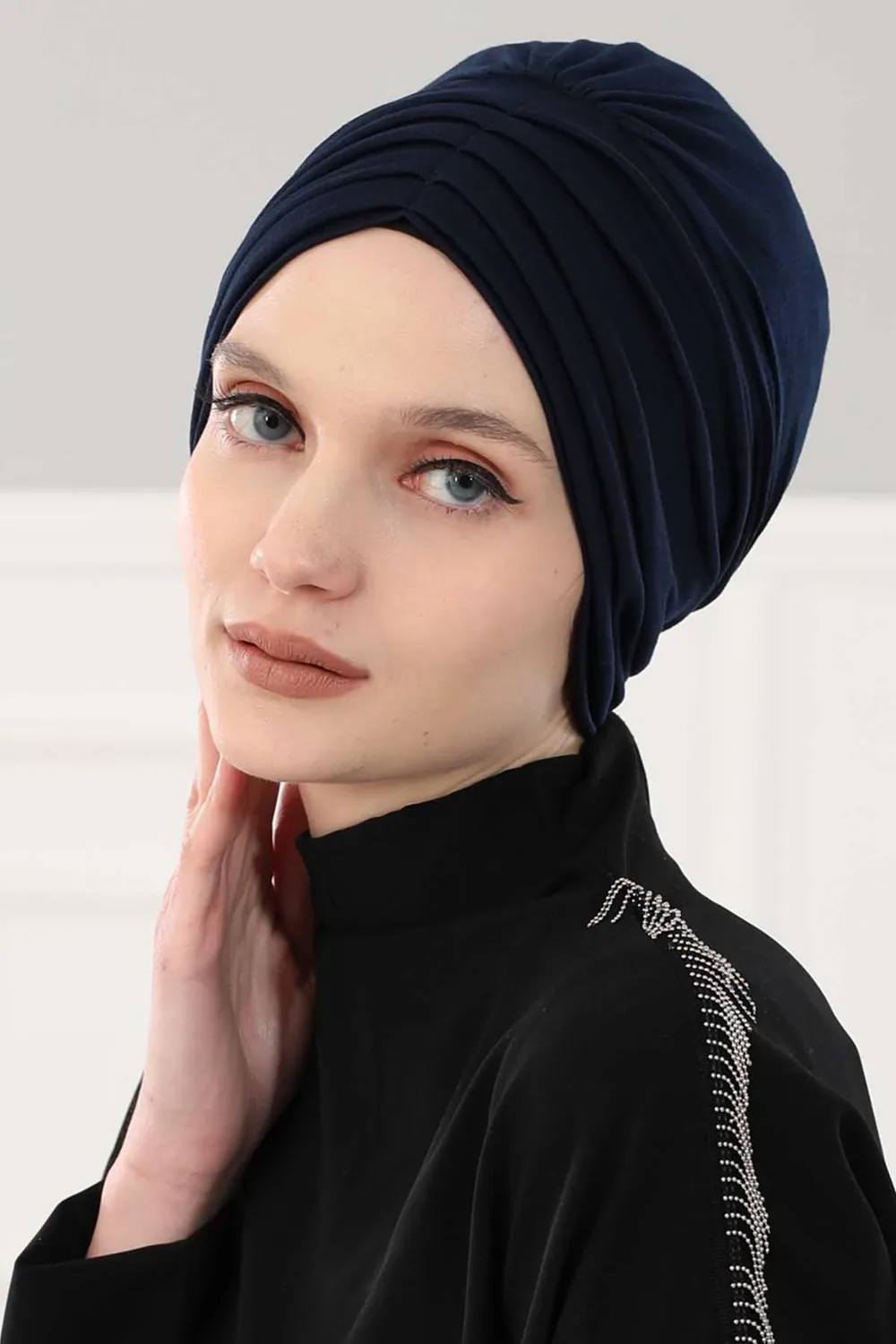بونيه بينيه مطوي بكسرات - صورة 4