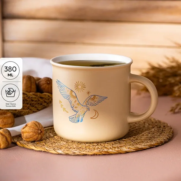 كوب بتصميم الطائر سعة 380 مل