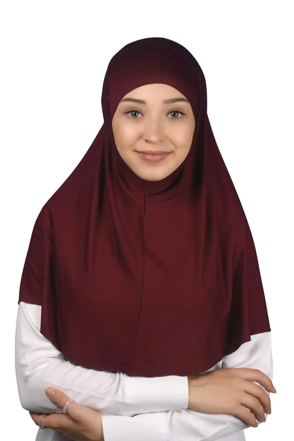 طقم حجاب جاهز مع بونيه - صورة 2
