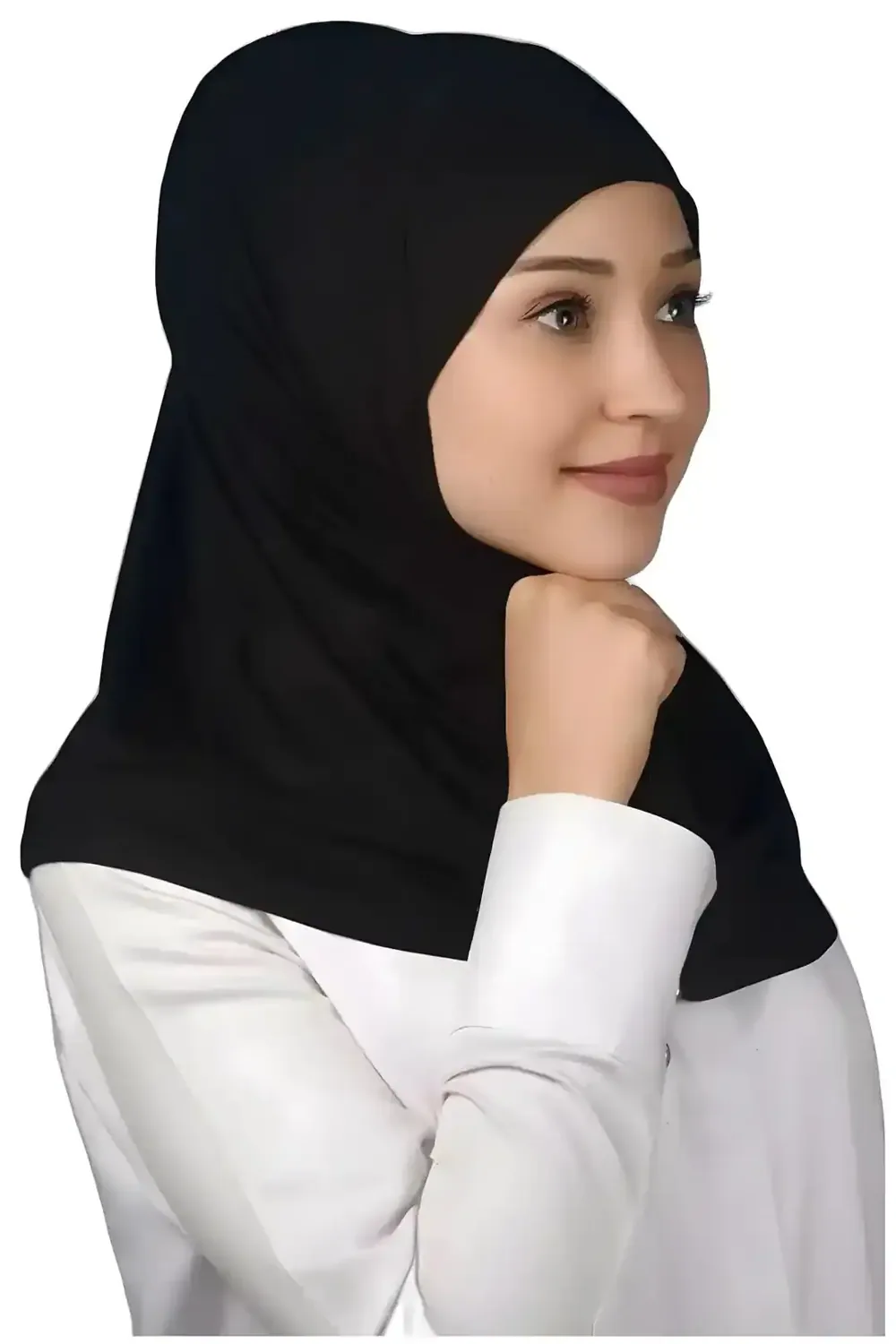 حجاب جاهز بتصميم عملي للصلاة