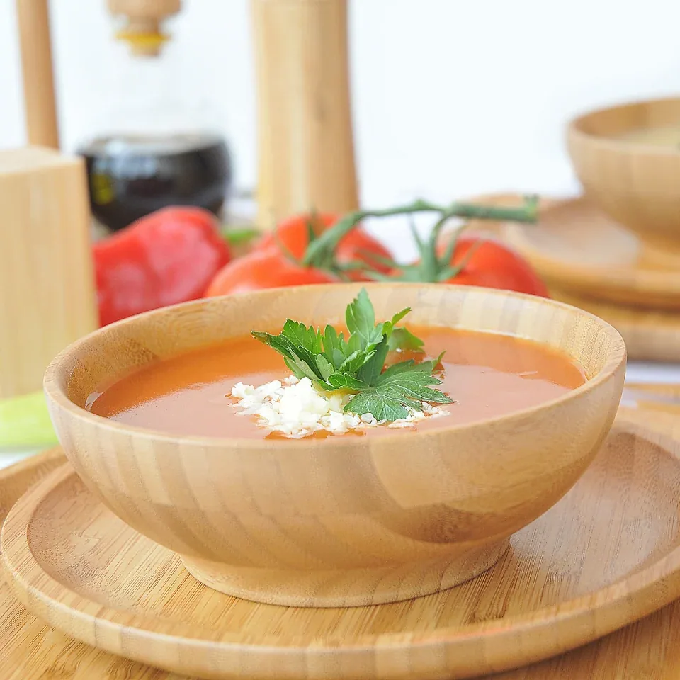 وعاء شوربة من الخيزران - صورة 3