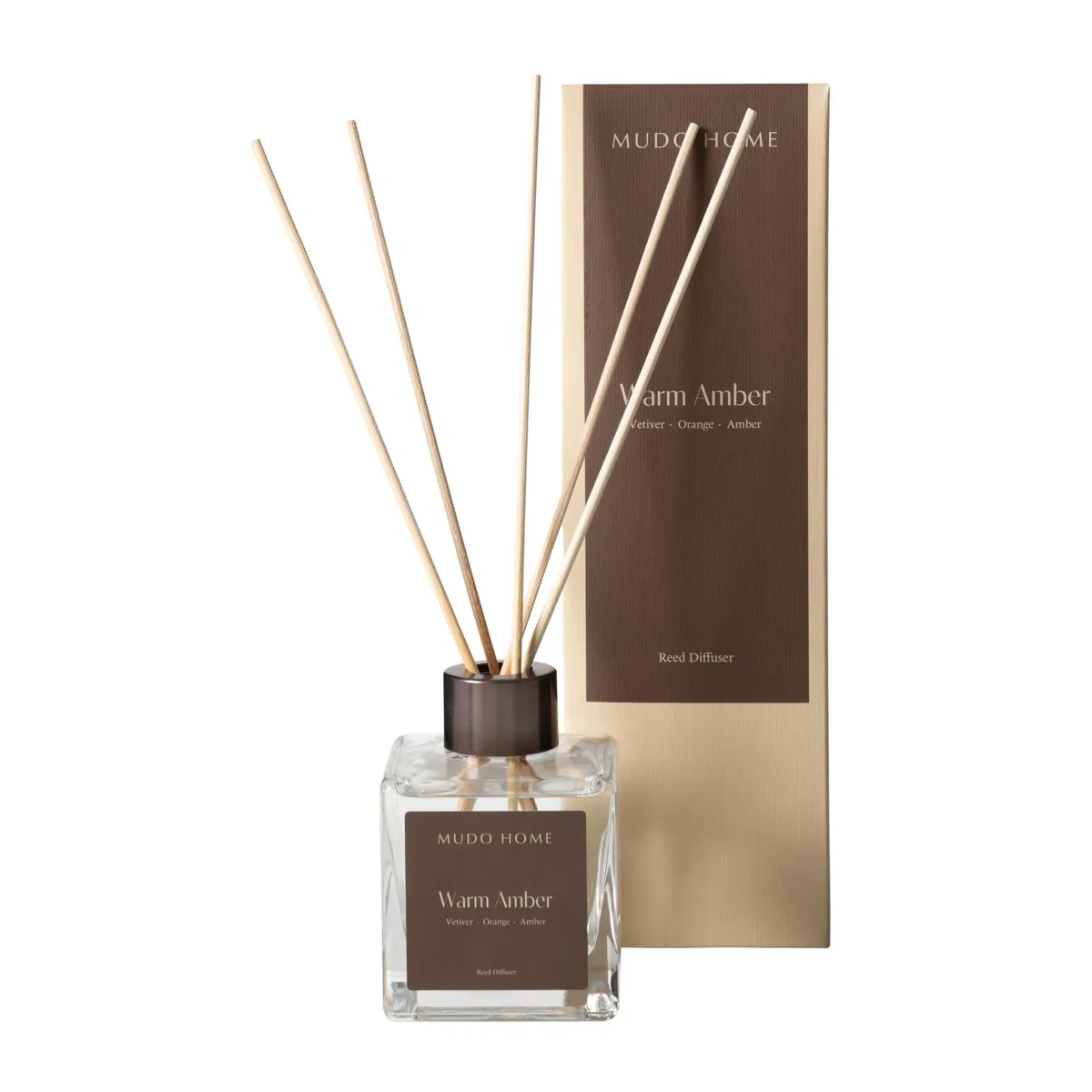 معطر جو بأعواد 120 مل بعبير العنبر الدافئ