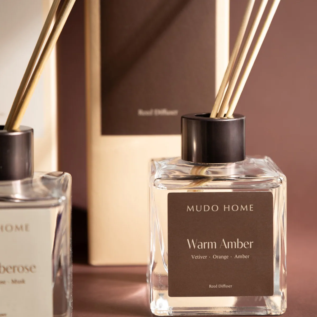 معطر جو بأعواد 120 مل بعبير العنبر الدافئ - صورة 3