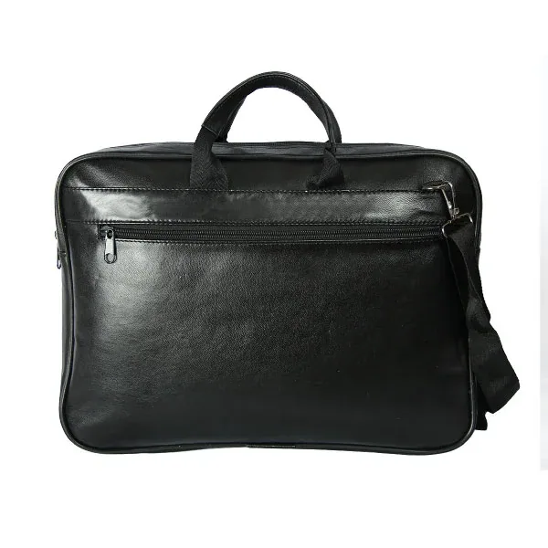 حقيبة لابتوب رجالية سوداء لجهاز حتى 15.6 بوصة - صورة 4