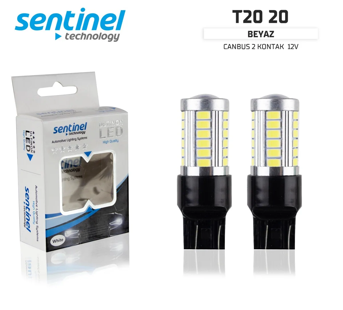 لمبة LED T20 ضوء أبيض