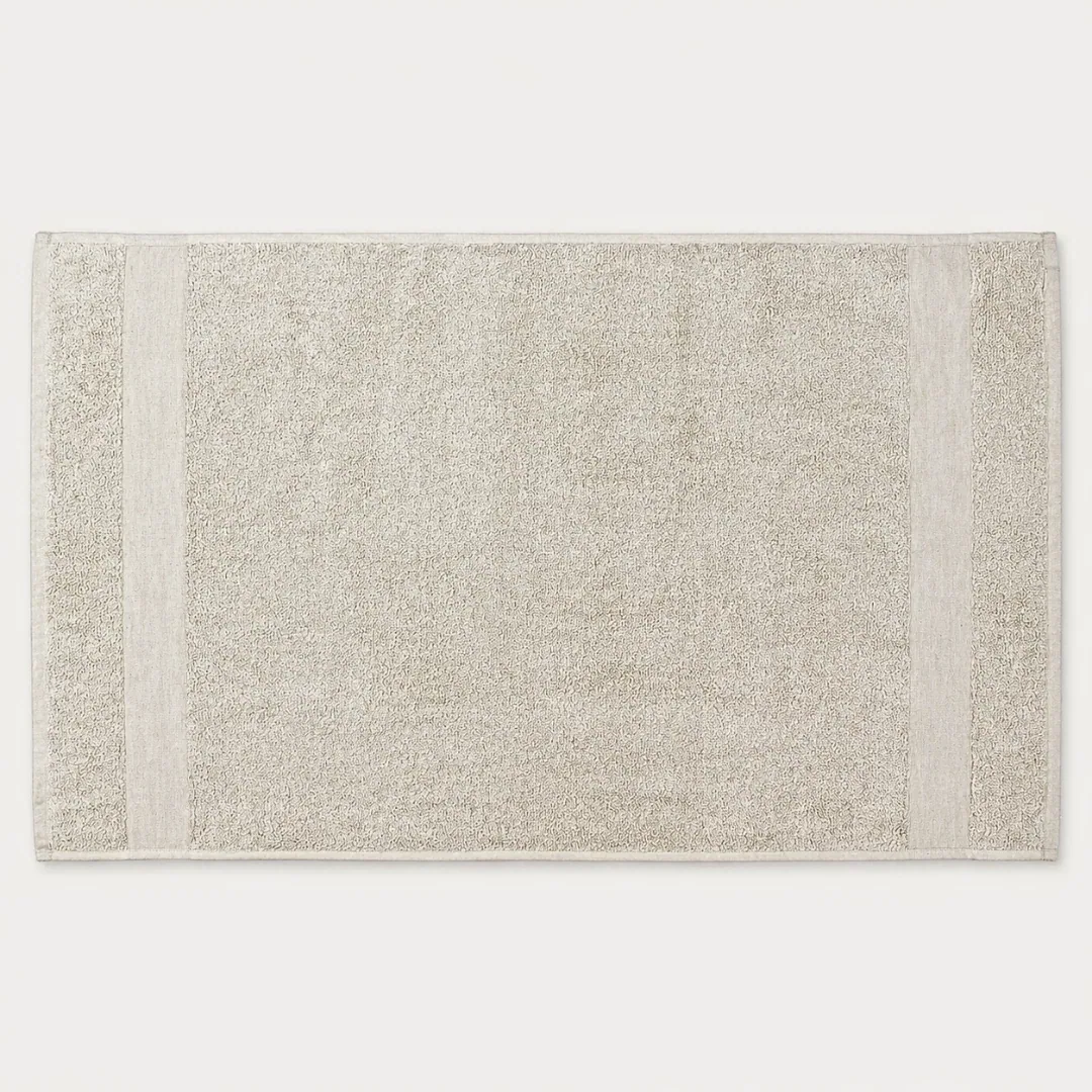 دواسة حمّام من قطن سادة 60×90 سم - حجري - صورة 2