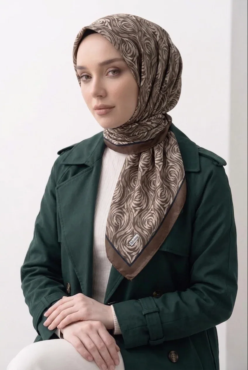 إيشارب قطني ناعم بملمس خفيف (موديل D-8)