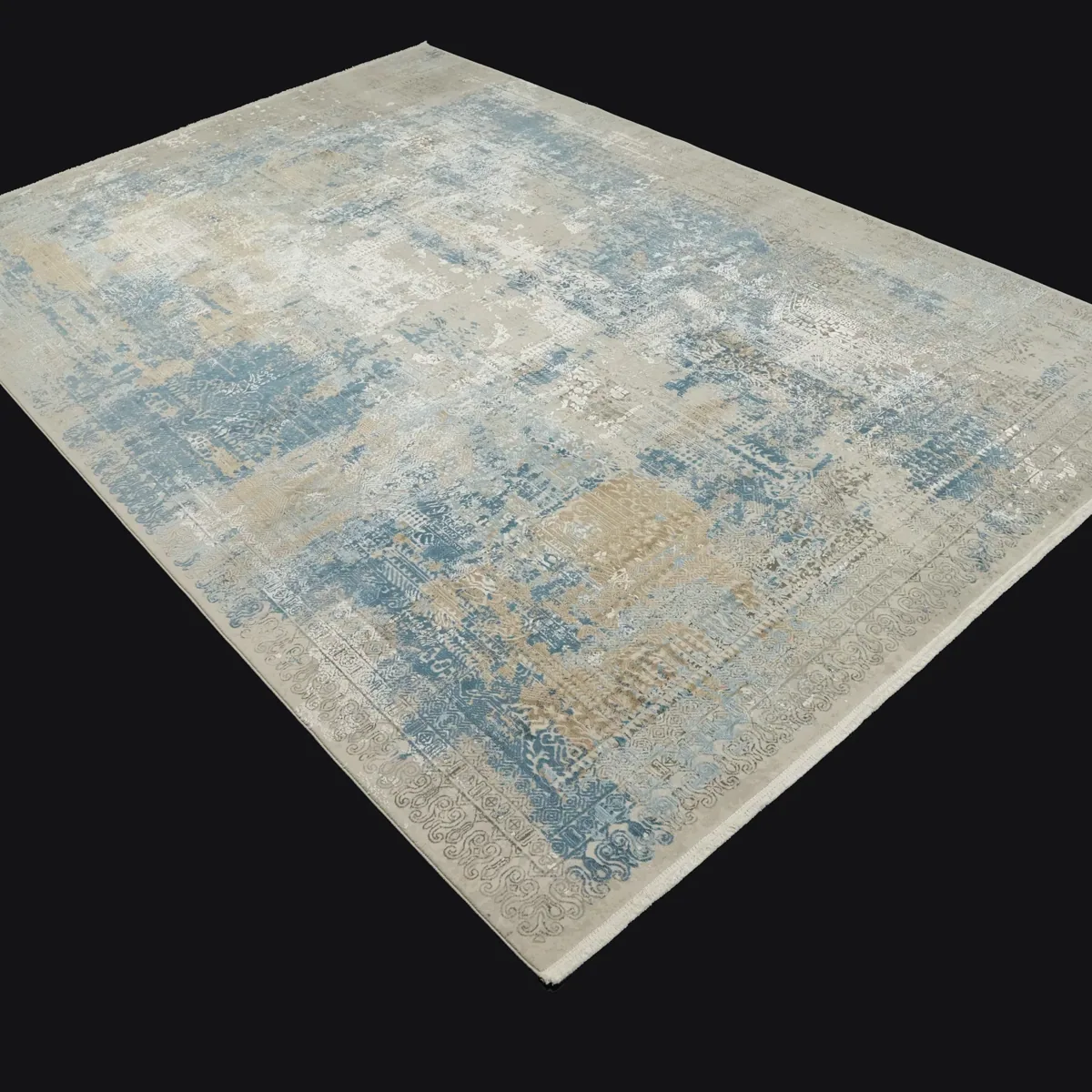 سجادة ممرات منسوجة آليًا من الفسكوز - 80×300 سم