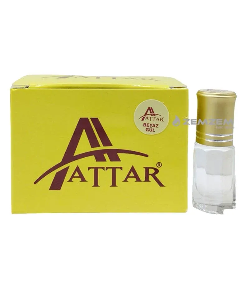 زيت عطري الوردة البيضاء بدون كحول ٣ مل