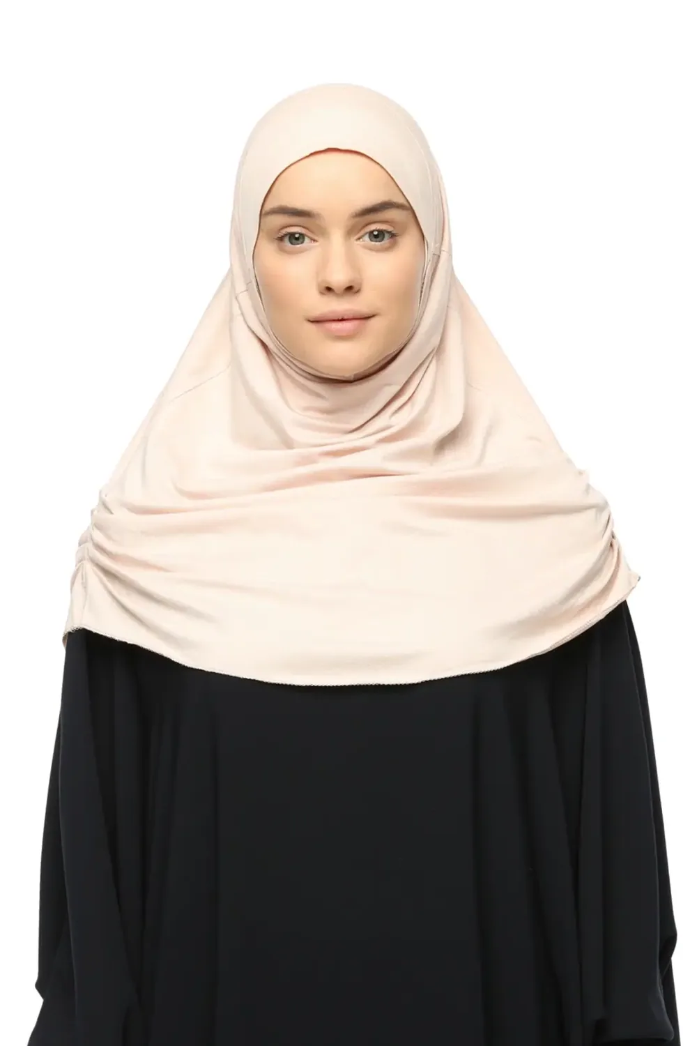 حجاب جاهز بتجميعات وبليسيه