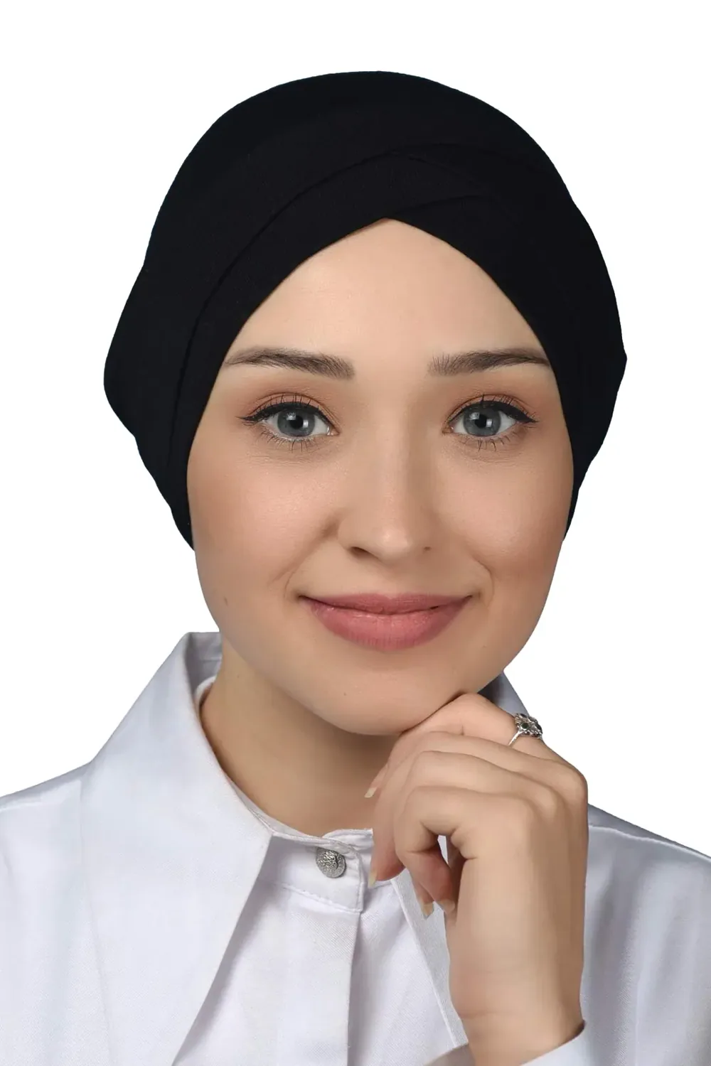 بونيه جاهز بأشرطة متقاطعة من البينيه - صورة 2