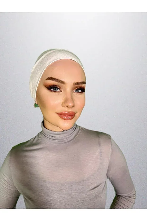 بونيه داخلية قطنية بلون عاجي