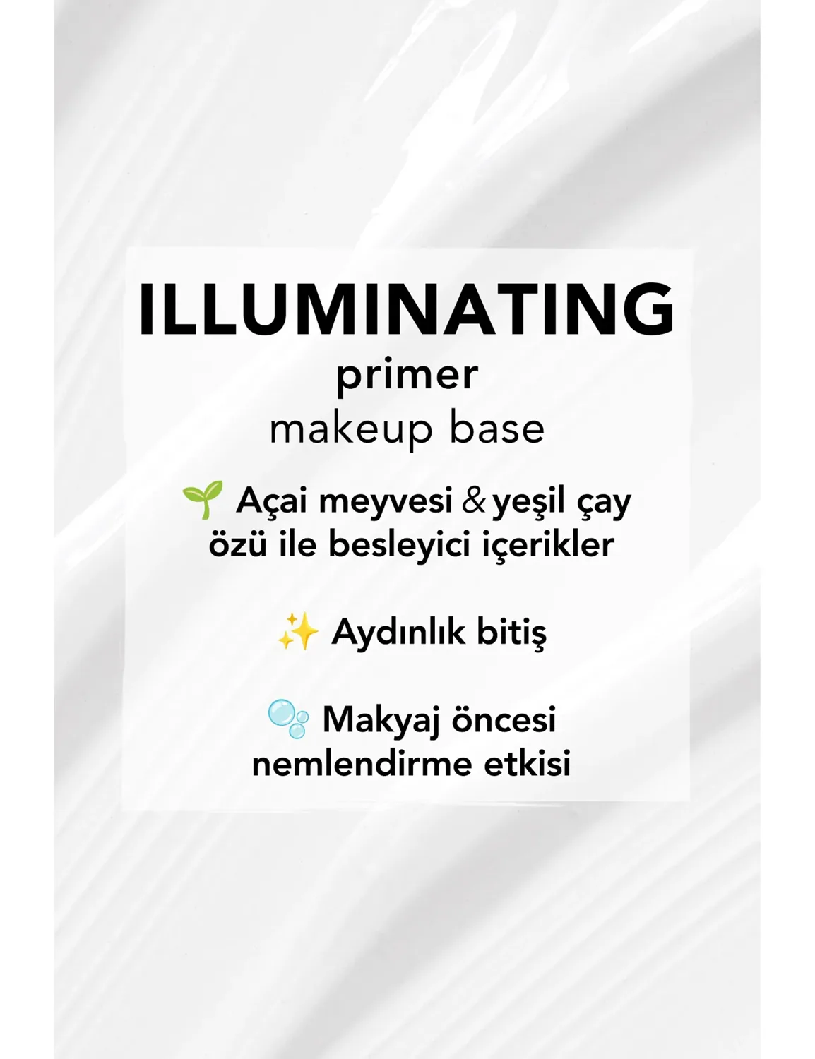 برايمر أساس المكياج مرطب أبيض - صورة 2
