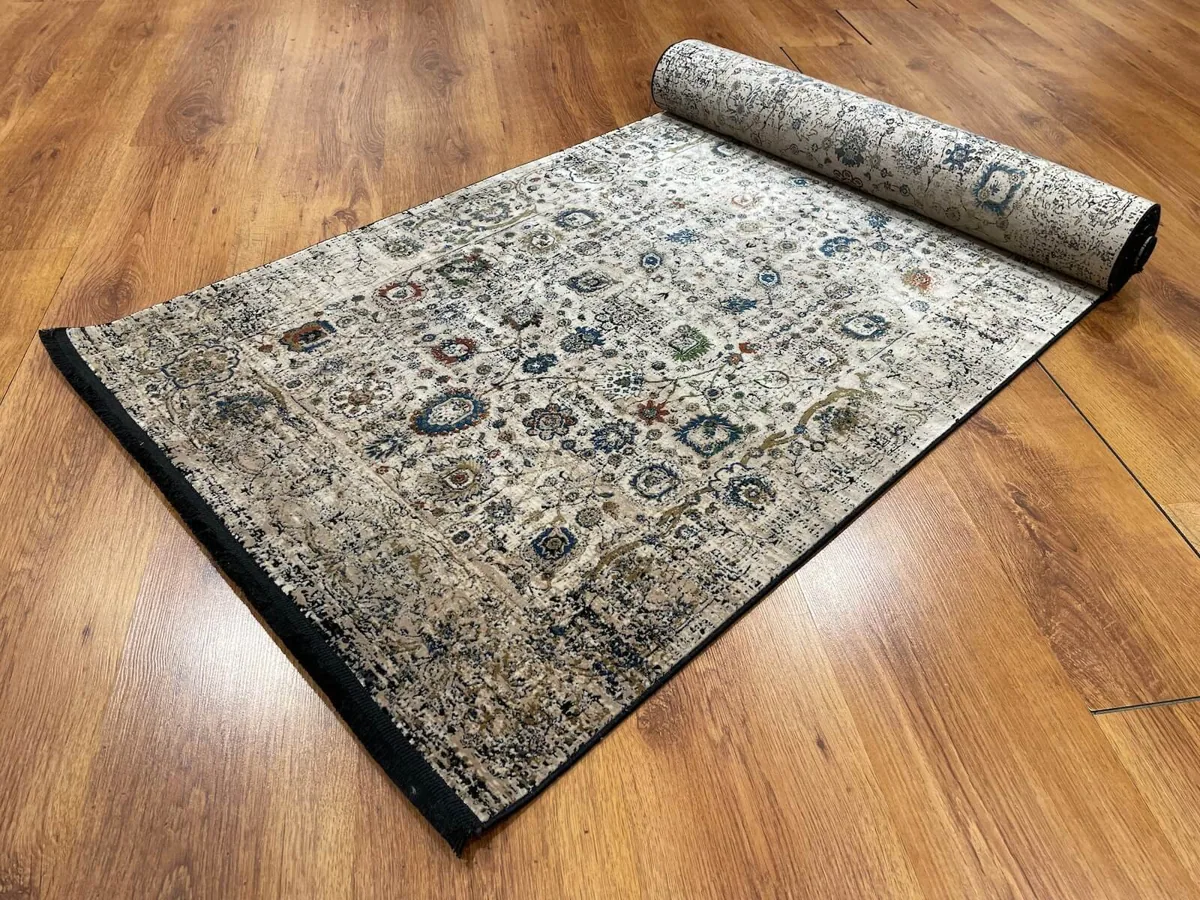 سجادة ممرات من خيوط البامبو - 80×300 سم - صورة 3
