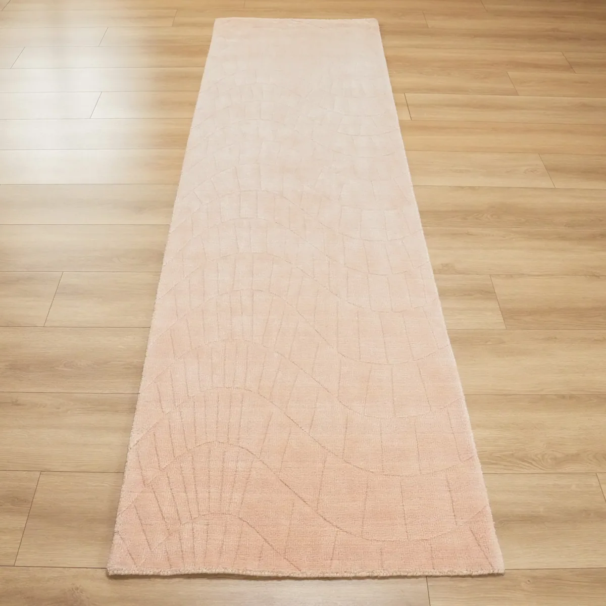 سجادة ممرات من الصوف منسوجة على النول - 80×300 سم - صورة 2