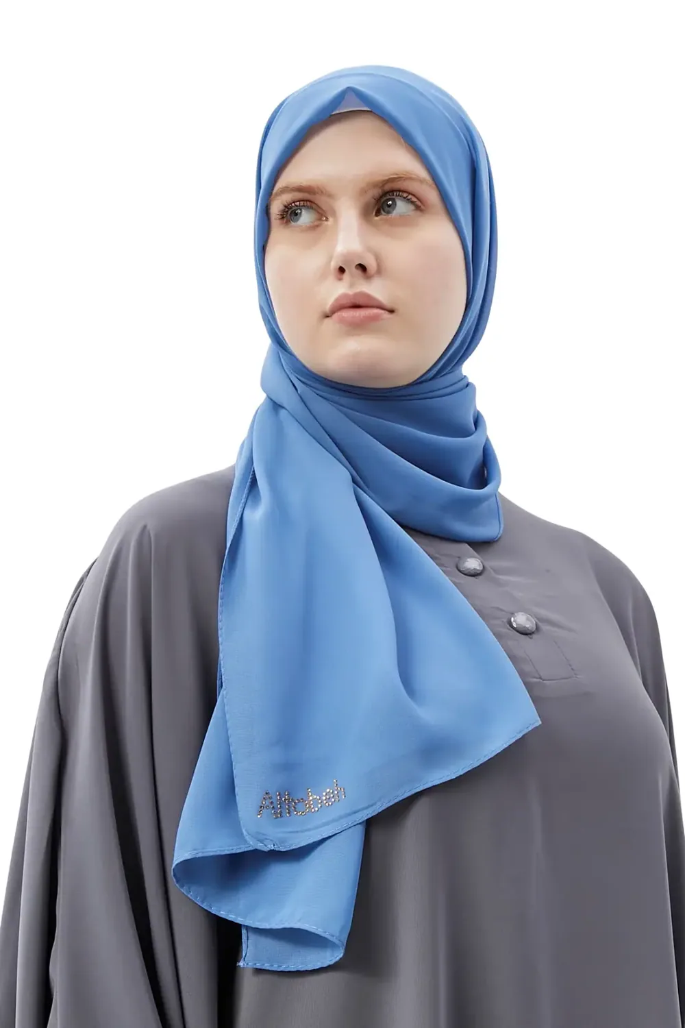 شال شيفون سادة - صورة 2