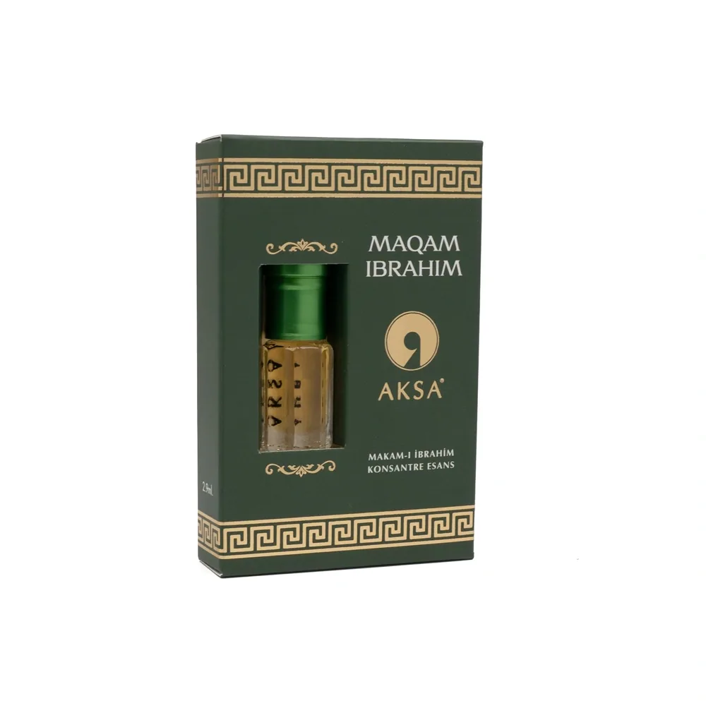 زيت عطري مقام إبراهيم في علبة فاخرة