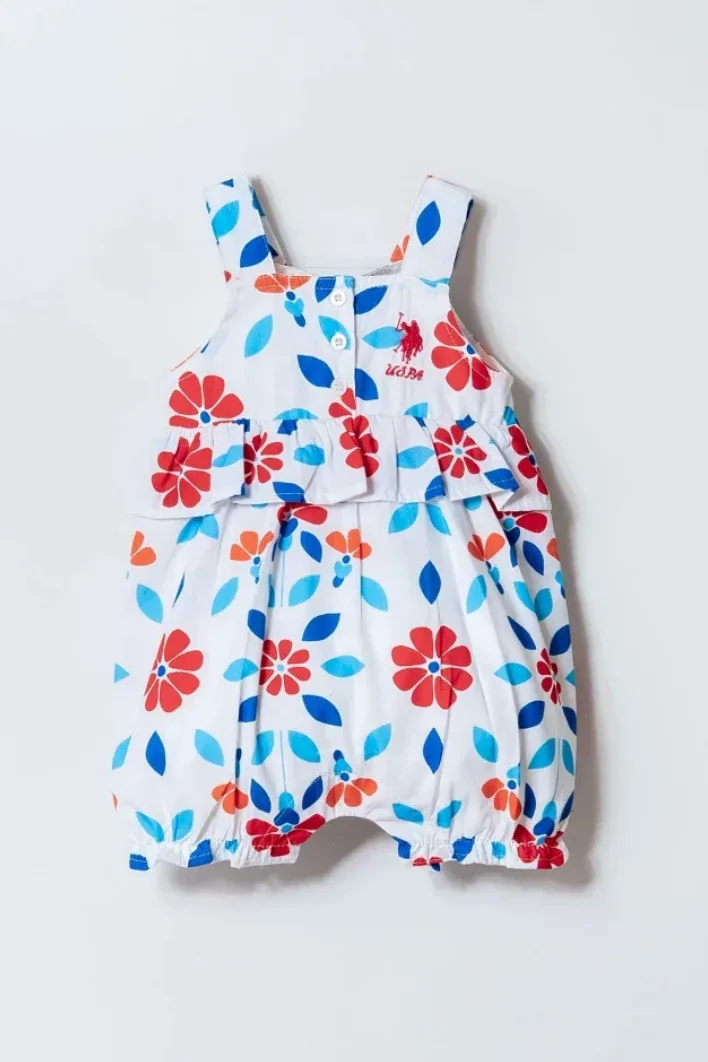 سالوبيت رضيعات قطني مبطّن بحمالات قابلة للتعديل - صورة 2