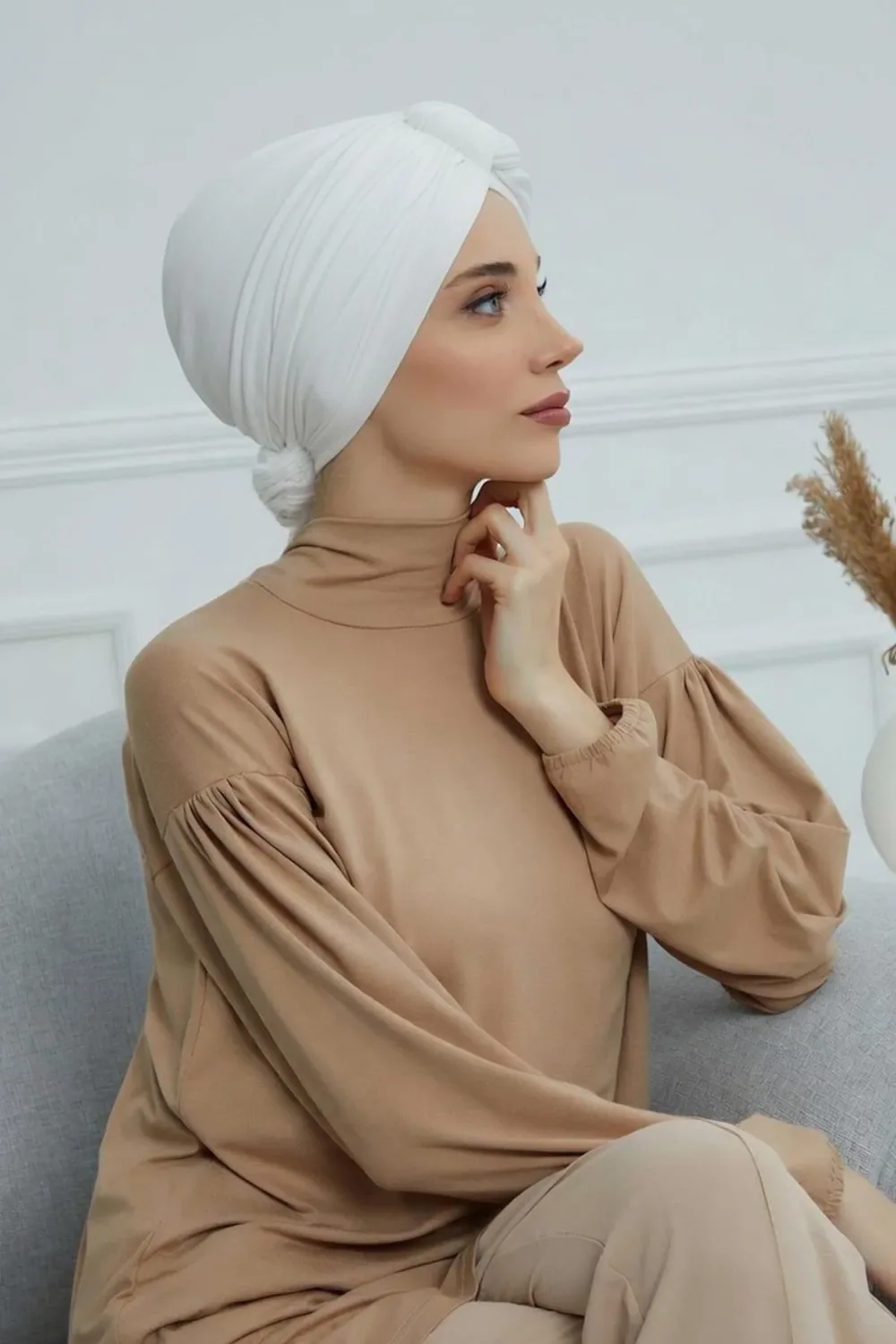 بونيه بينيه بجانب مضفر - صورة 2