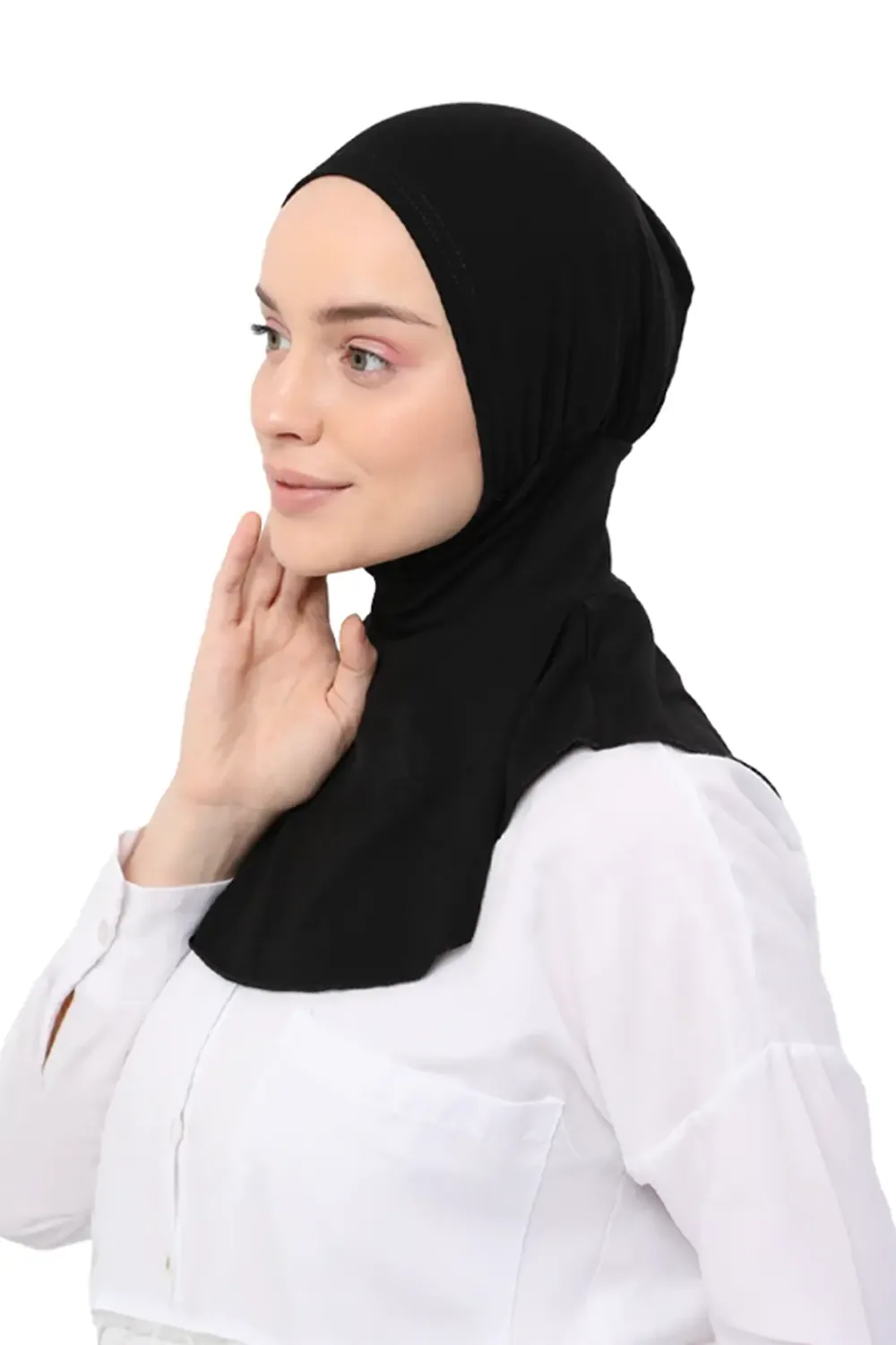 حجاب رياضي جاهز مع غطاء للرقبة - صورة 2