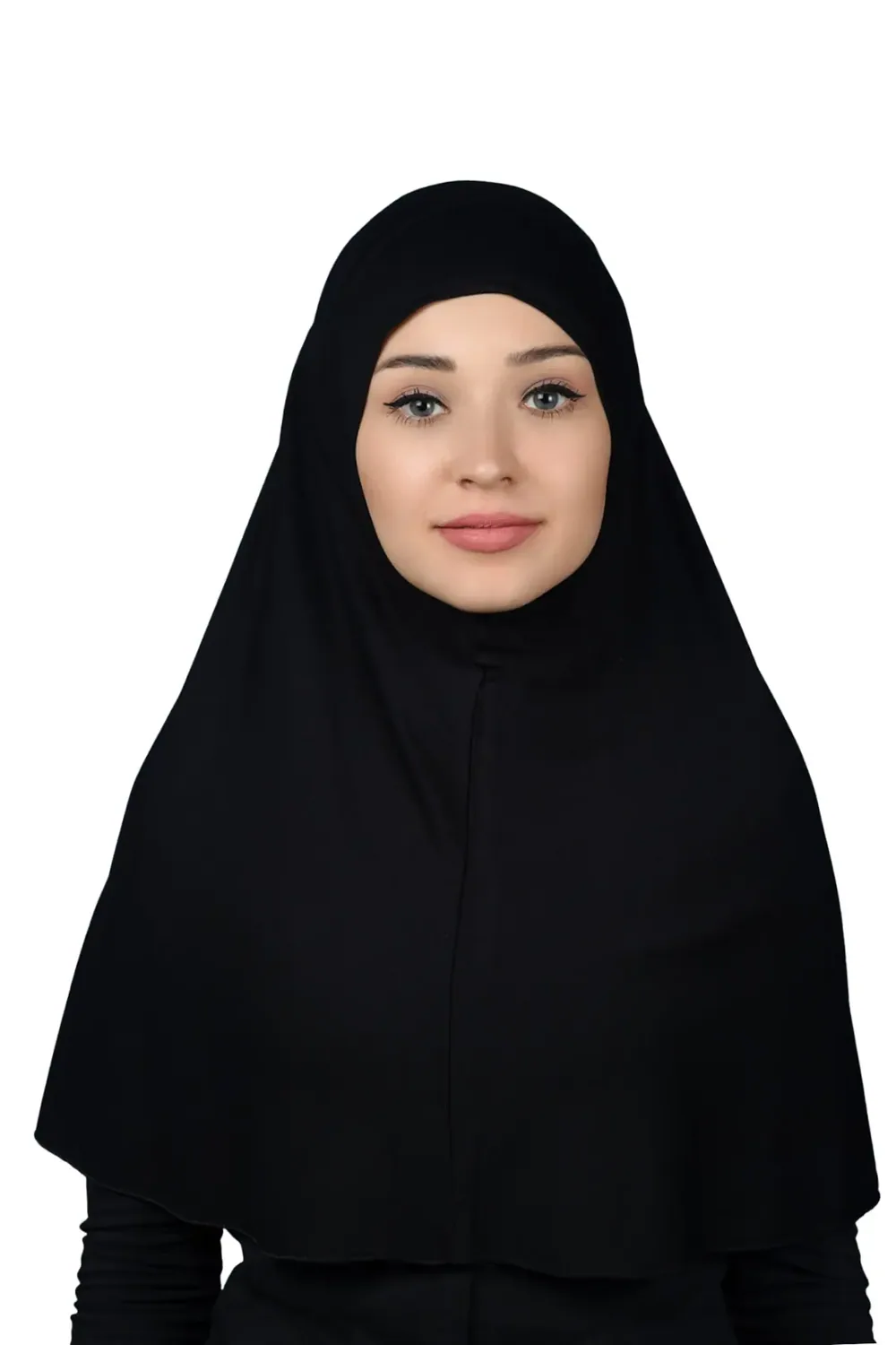 طرحة صلاة جاهزة سادة بدون نقاب - صورة 3