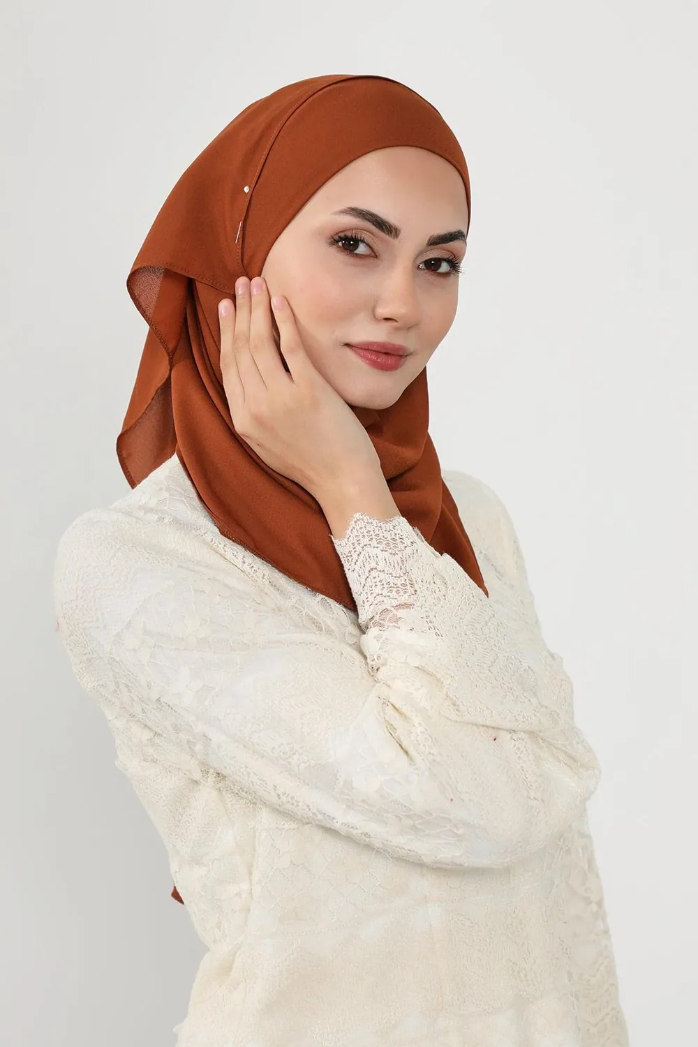 شال جاهز من الكريب - صورة 4