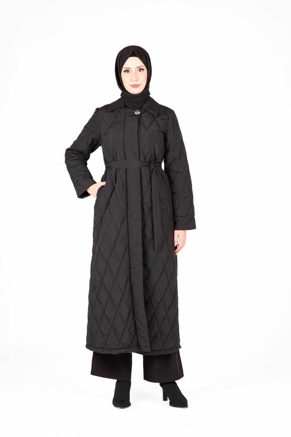 معطف شتوي مبطن كابتونيه - صورة 2