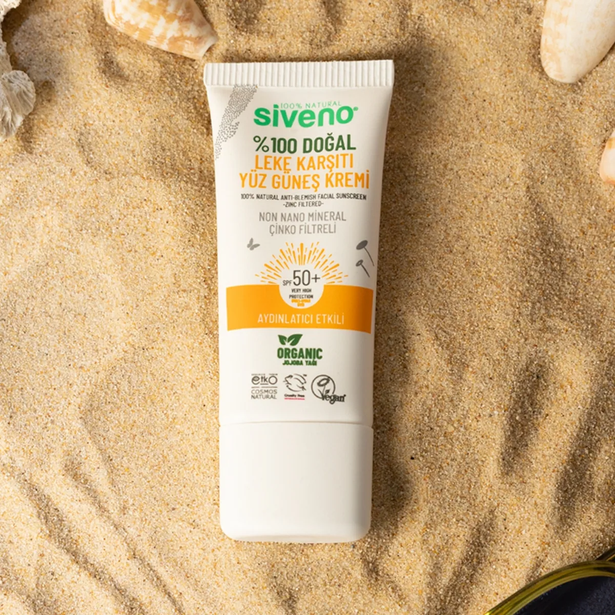 واقي شمس معدني للوجه مضاد للبقع SPF50+ سعة 30 مل - صورة 2