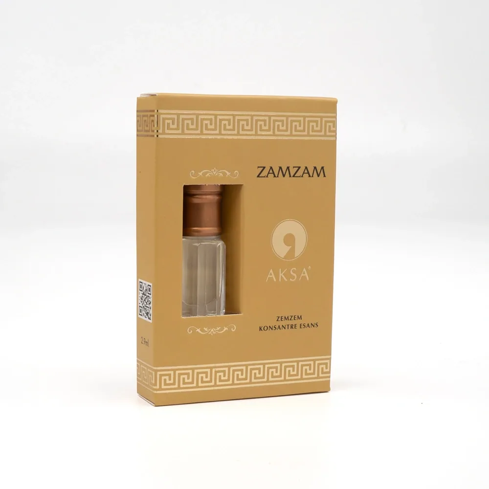 زيت عطري زمزم مركّز في علبة هدية ٣ مل